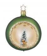 NEW - Inge Glas Glass Ornament - In the Woods